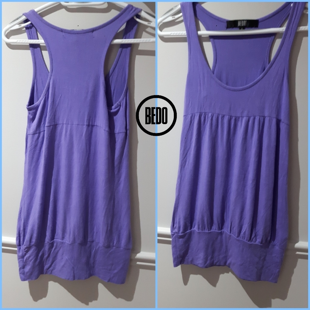 BEDO FEMME• Soft Long Tank Top- Size S